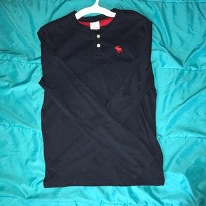 Navy Blue Abercrombie shirt